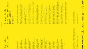14.09.17-16.09.17 La compagnie invited to symposium CURATING AFTER THE GLOBAL. Roadmaps for the Present 14.09.17-16.09.17 La compagnie invited to symposium CURATING AFTER THE GLOBAL. Roadmaps for the Present