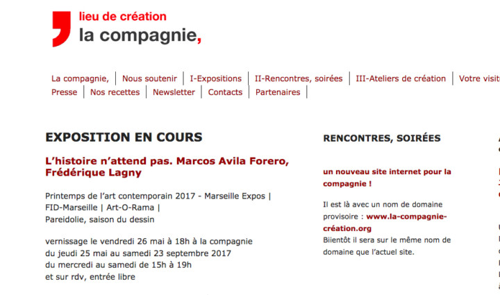 archives des expositions avant 2017