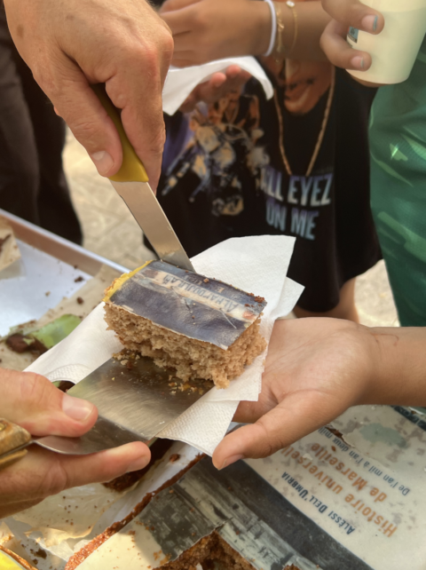 17.06.2023 à la Fête des CarmesUn stand de livres mangeables 