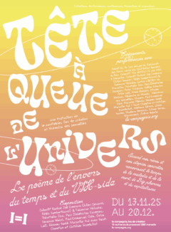 13.11.2025 — 20.12.2025  Tête à queue de l’univers, le poème de l’envers du temps et du VIH-sida