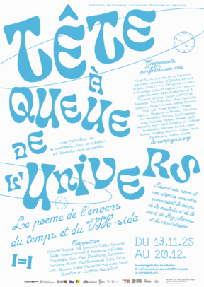 01.12.2025  Les événements : Tête à queue de l’univers, le poème de l’envers du temps et du VIH-sida